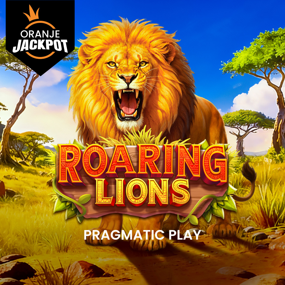 Play Roaring Lions - Oranje Jackpot Slot Game