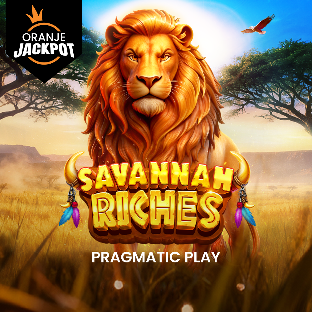Play Savannah Riches - Oranje Jackpot Slot Game