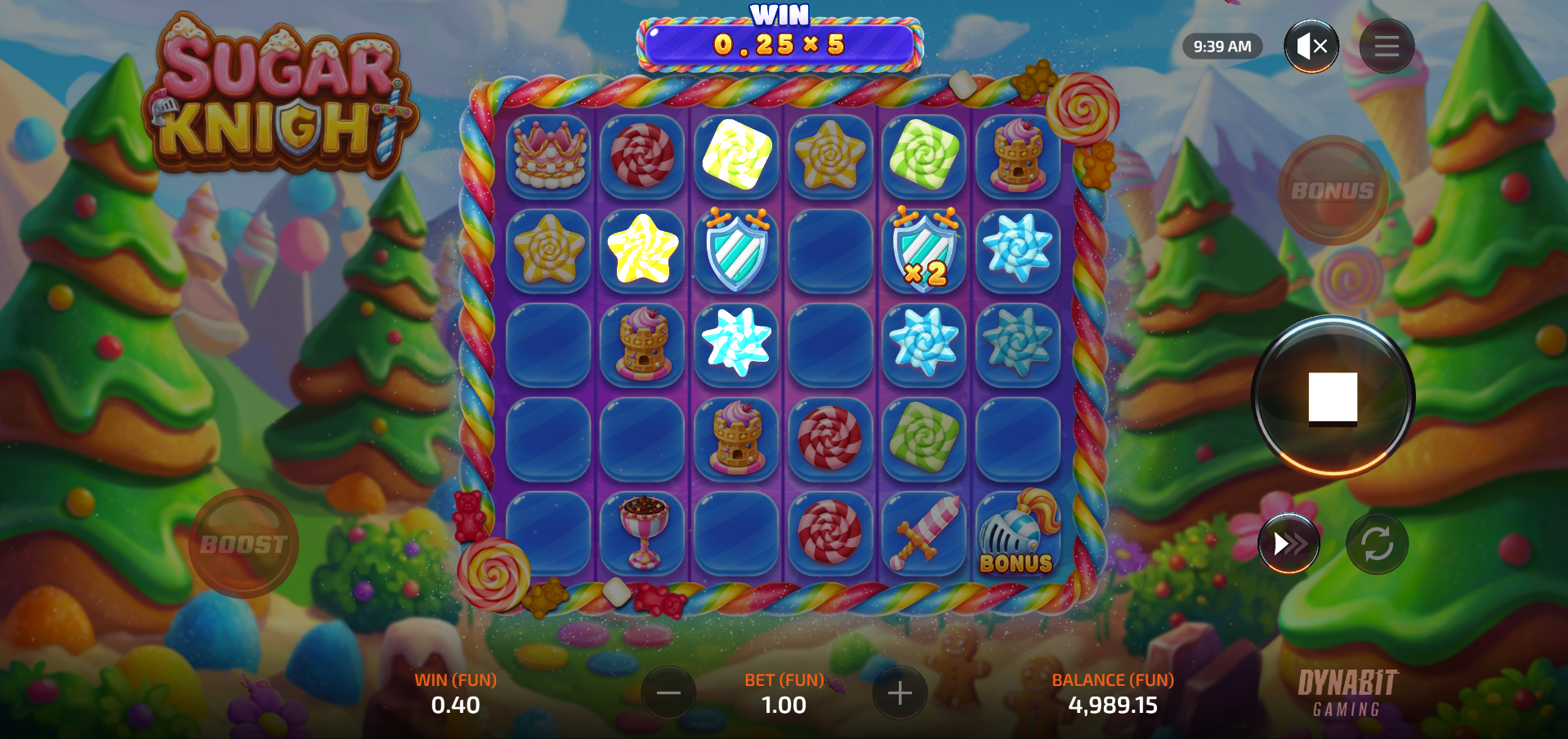 Sugar Knight Multiplier mechanic