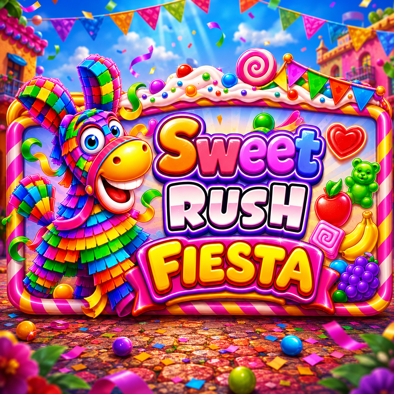Play Sweet Rush Fiesta Slot Game