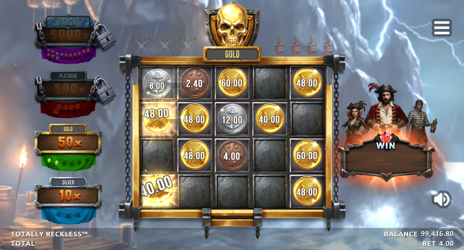 Totally Reckless slot super bonus feature