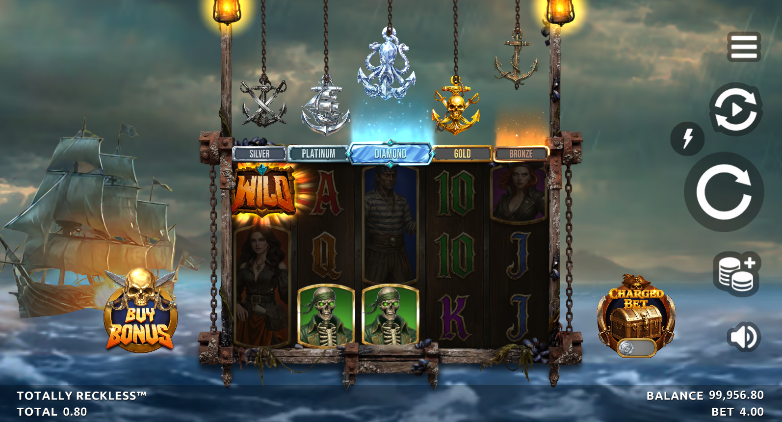 Totally Reckless slot wild symbols