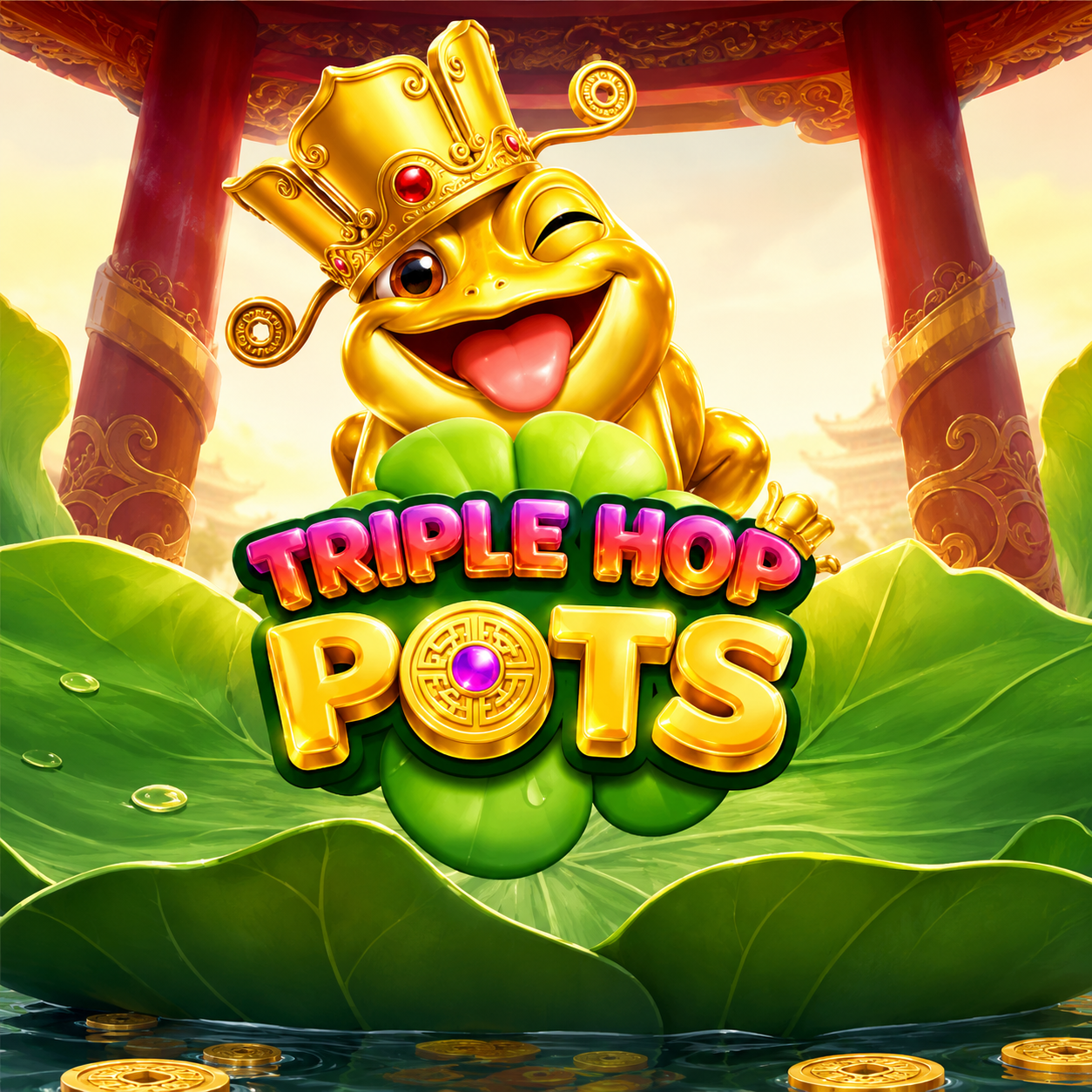 Triple Hop Pots slot game logo