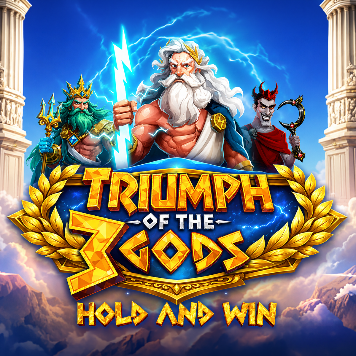 Play Triumph Of The 3 Gods Slot Game