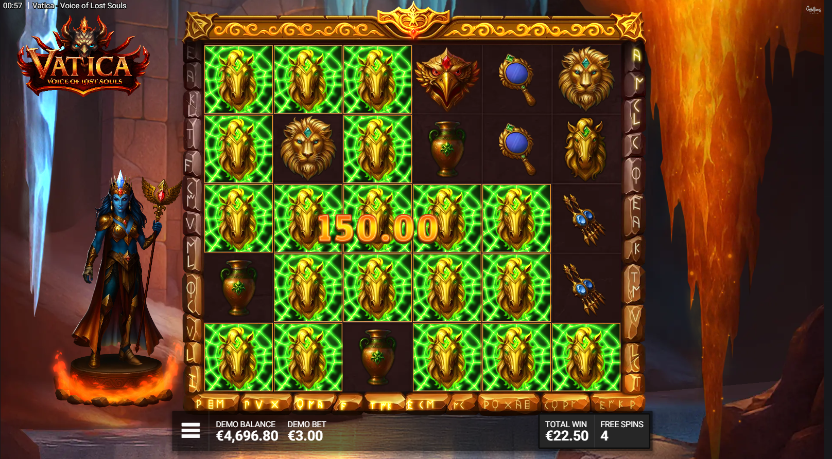 Vatica Voice of Lost Souls Relics of Eternity free spins bonus