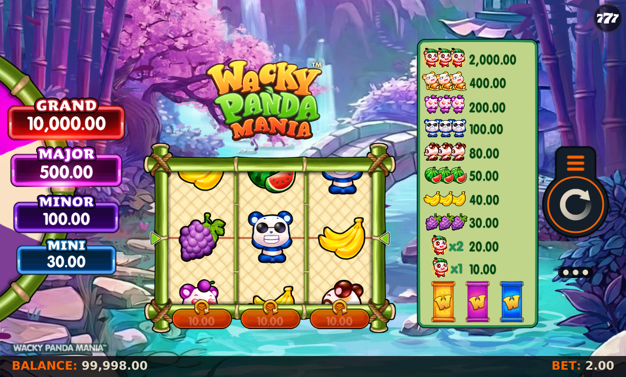 Wacky Panda Mania gameplay