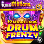 12 Masks of Fire Drum Frenzy King Millions