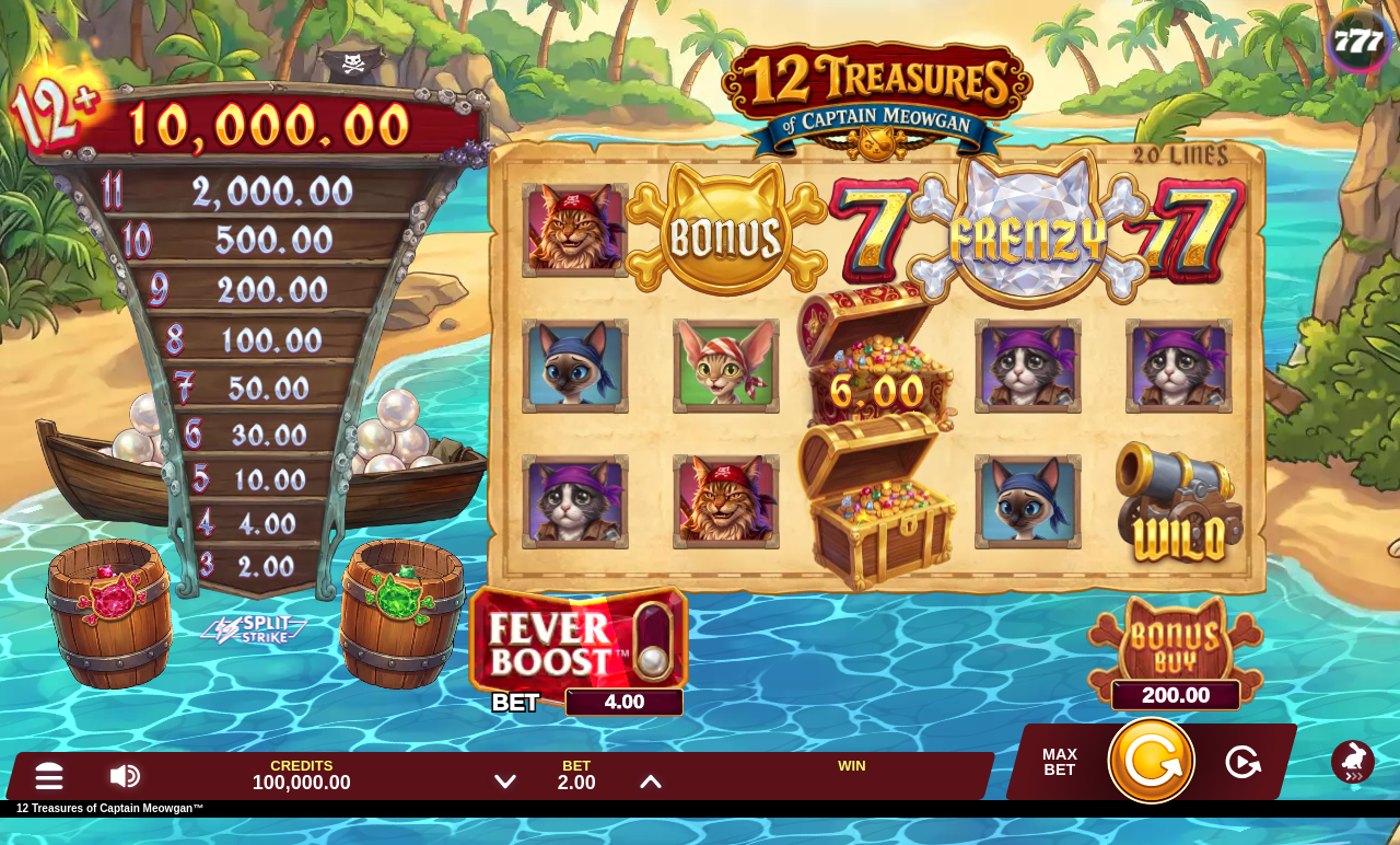12 Treasures of Captain Meowgan base game