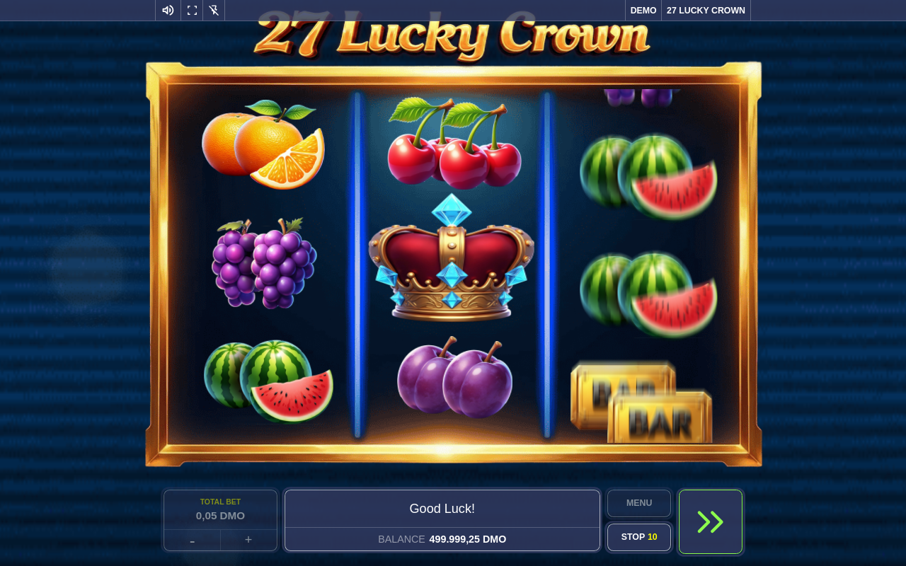 27 Lucky Crown gameplay