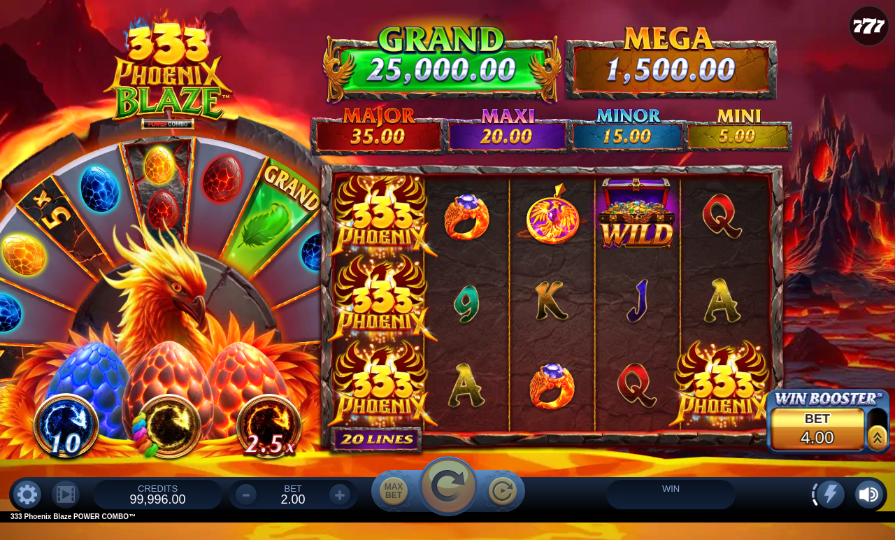 333 Phoenix Blaze POWER COMBO gameplay