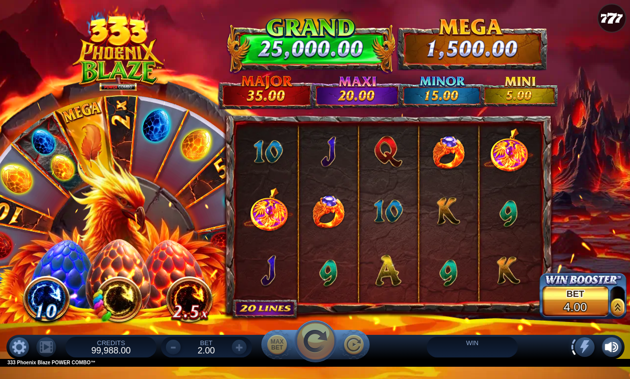 333 Phoenix Blaze POWER COMBO gameplay