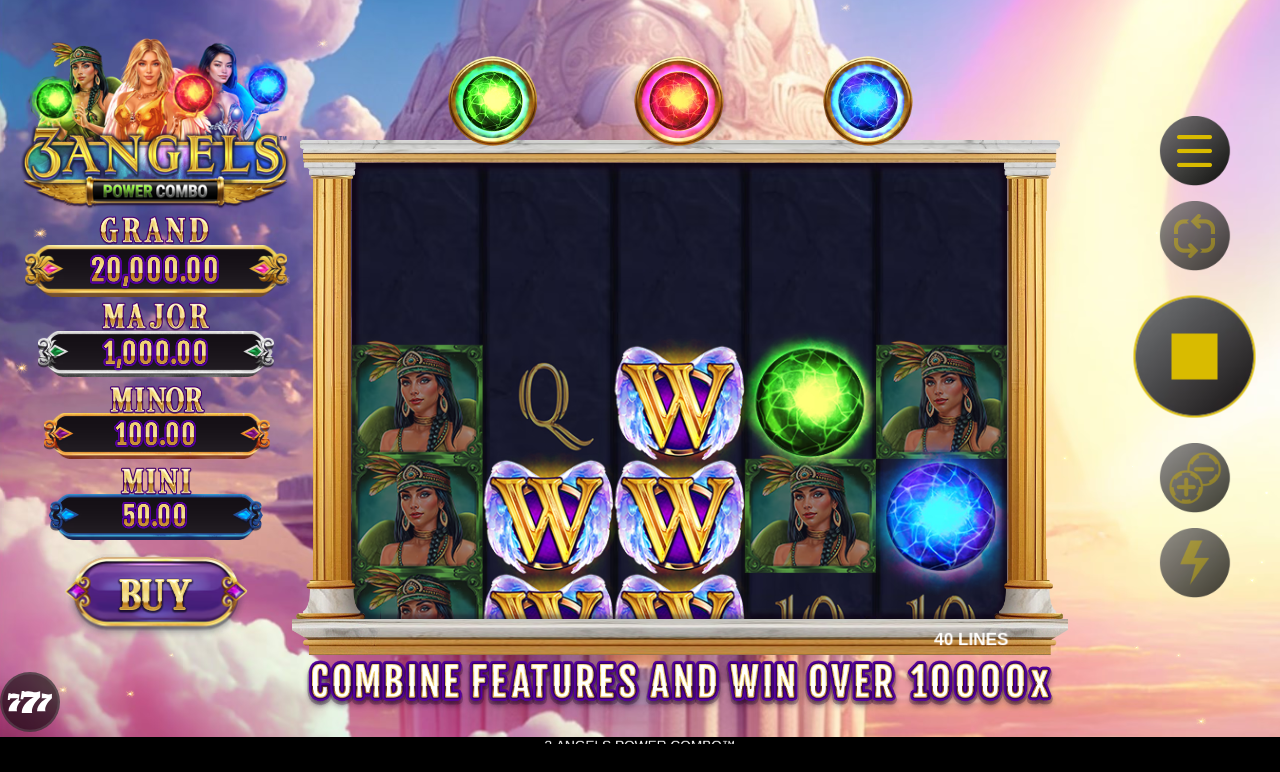 3 Angels Power Combo gameplay