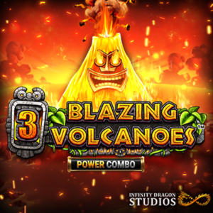 3 Blazing Volcanoes Power Combo slot by Infinity Dragon Studios