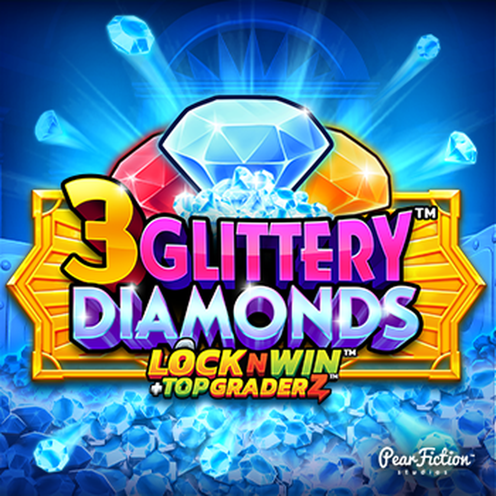 3 Glittery Diamonds slot by PearFiction Studios