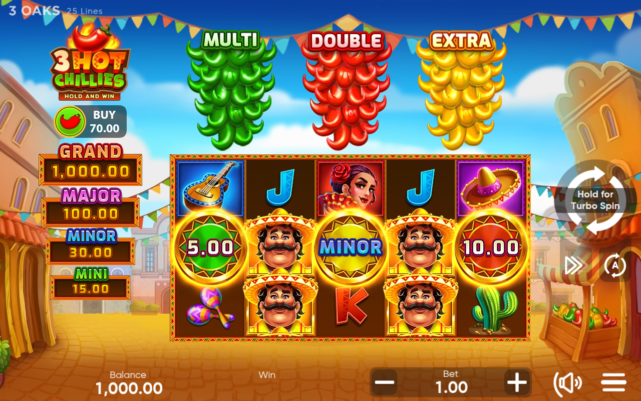 3 Hot Chillies base game