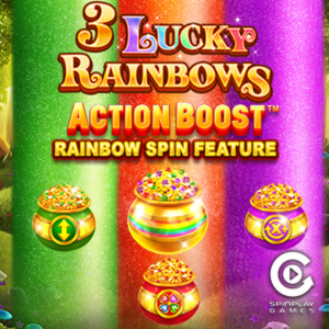 Action Boost 3 Lucky Rainbows slot by SpinPlay Games