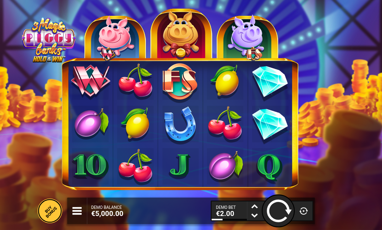 3 Magic Piggy Banks base game