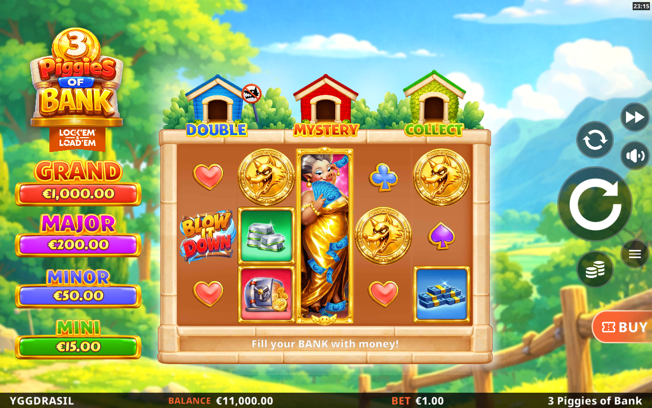 3 Piggies of Bank Lock 'em & Load 'em base game