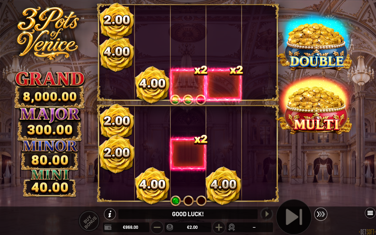3 Pots of Venice bonus round