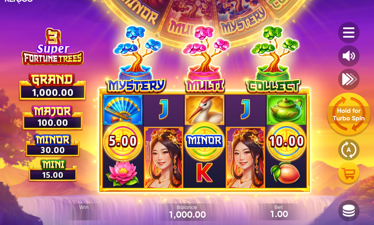 3 Super Fortune Trees base game