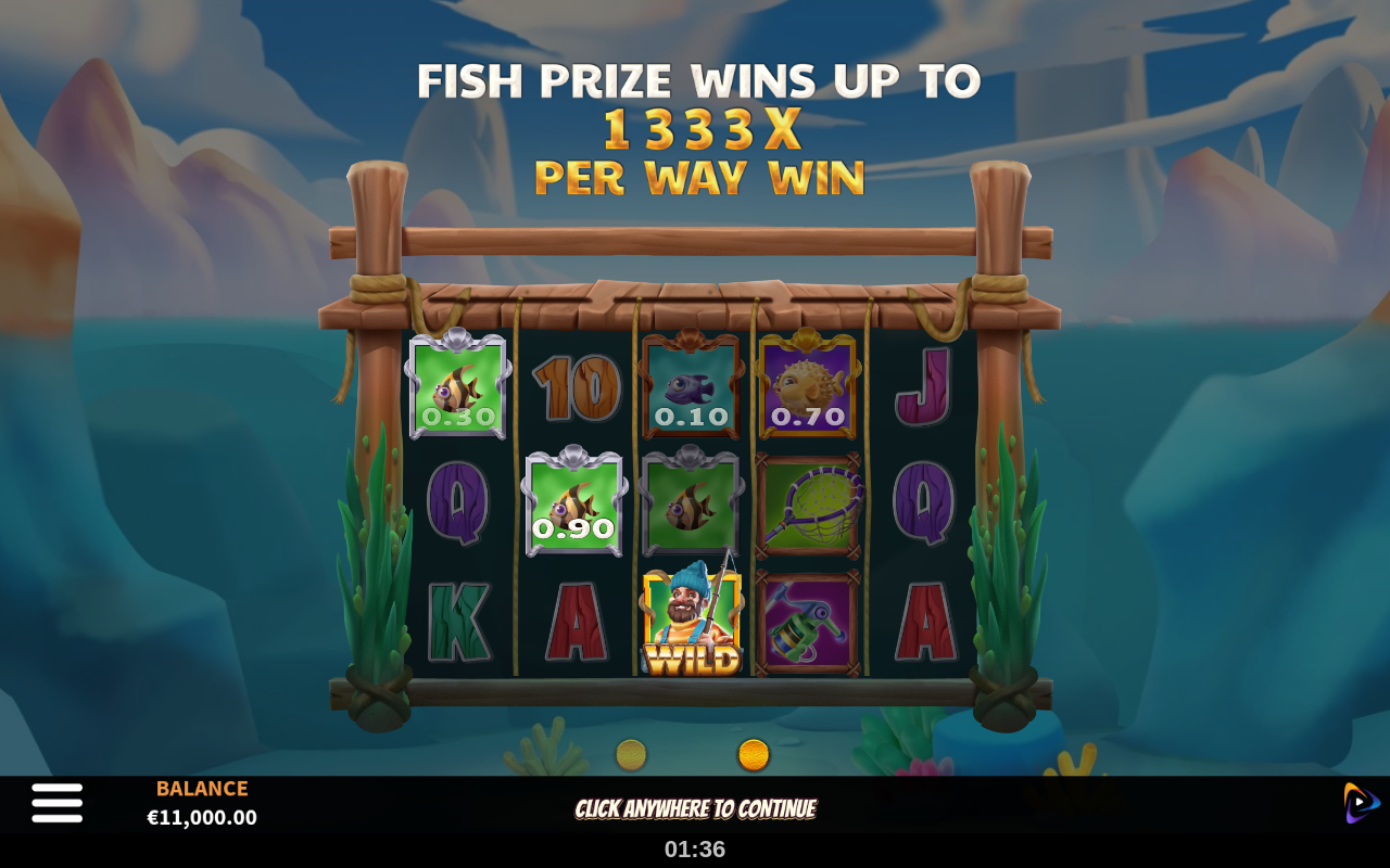 3 Wonders Catch information screen