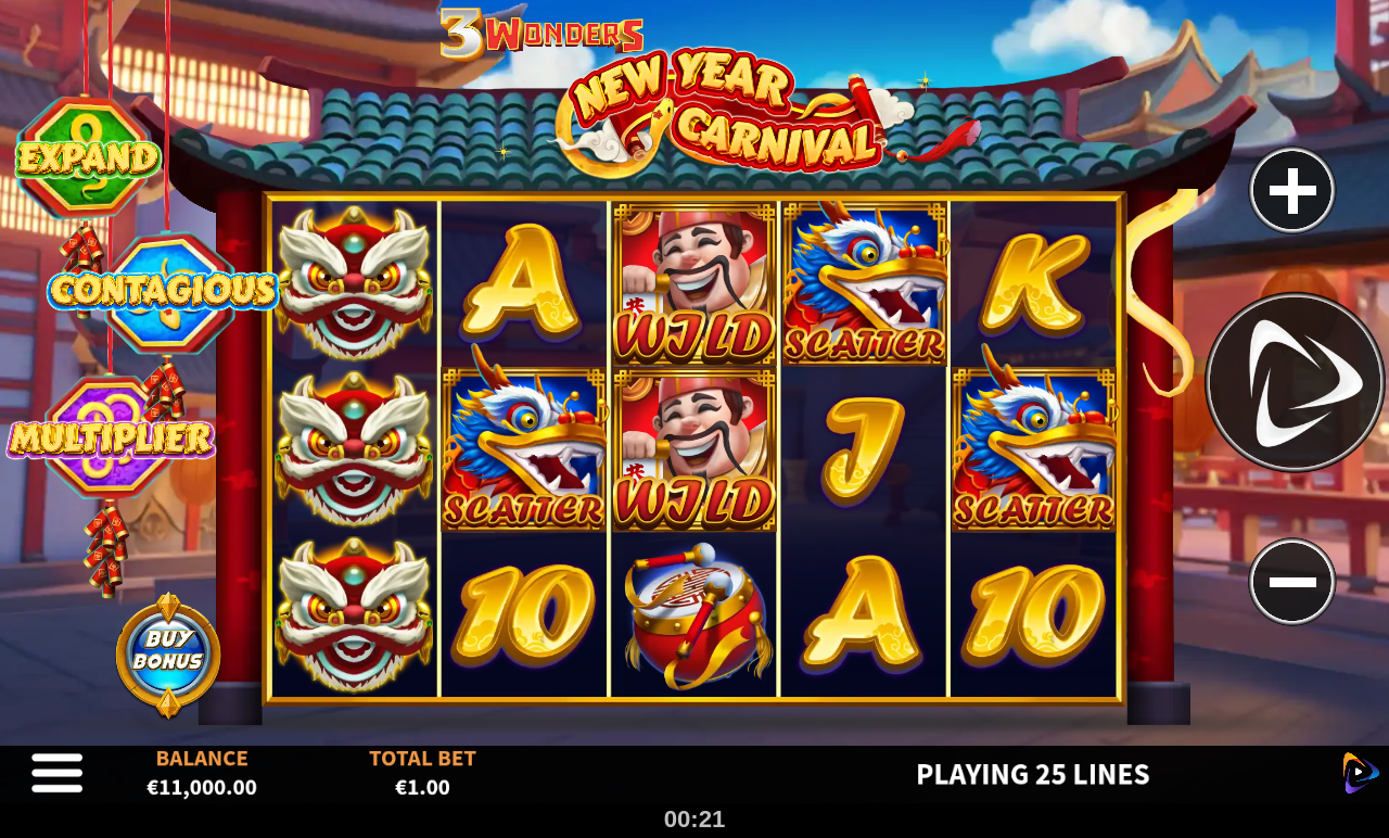 3 Wonders New Year Carnival base game