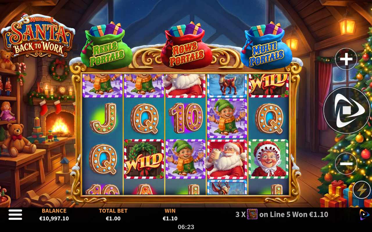3 Wonders Santa Back to Work base game