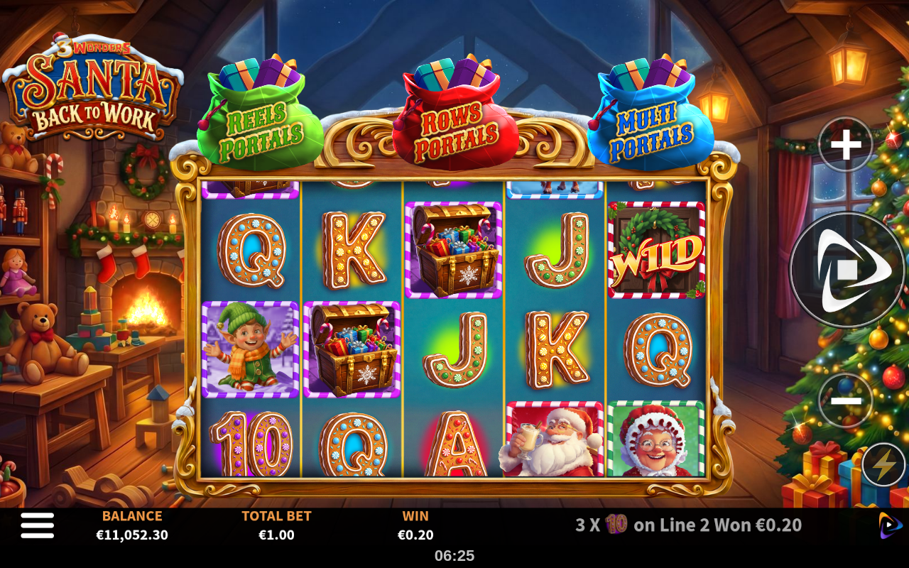 3 Wonders Santa Back to Work gameplay