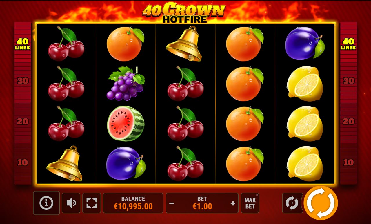 40 Crown Hotfire gameplay
