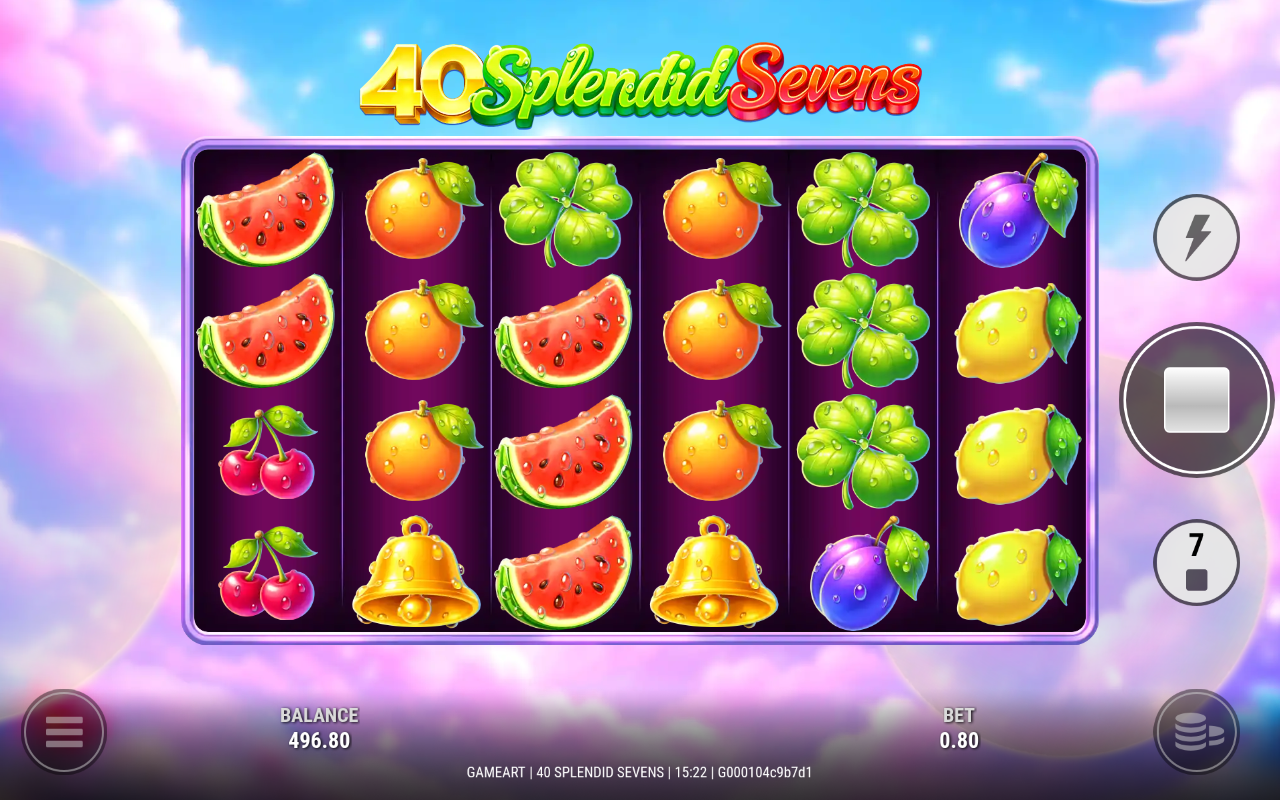 40 Splendid Sevens gameplay