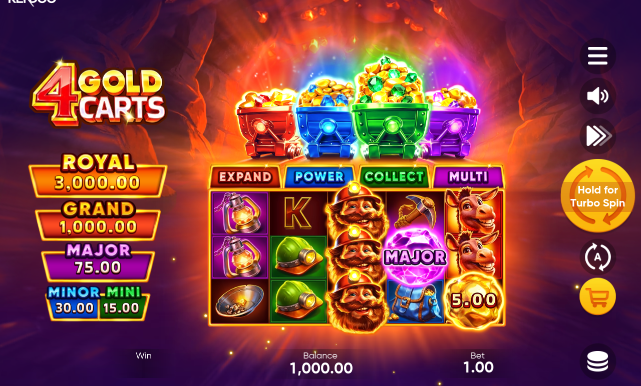 4 Gold Carts base game