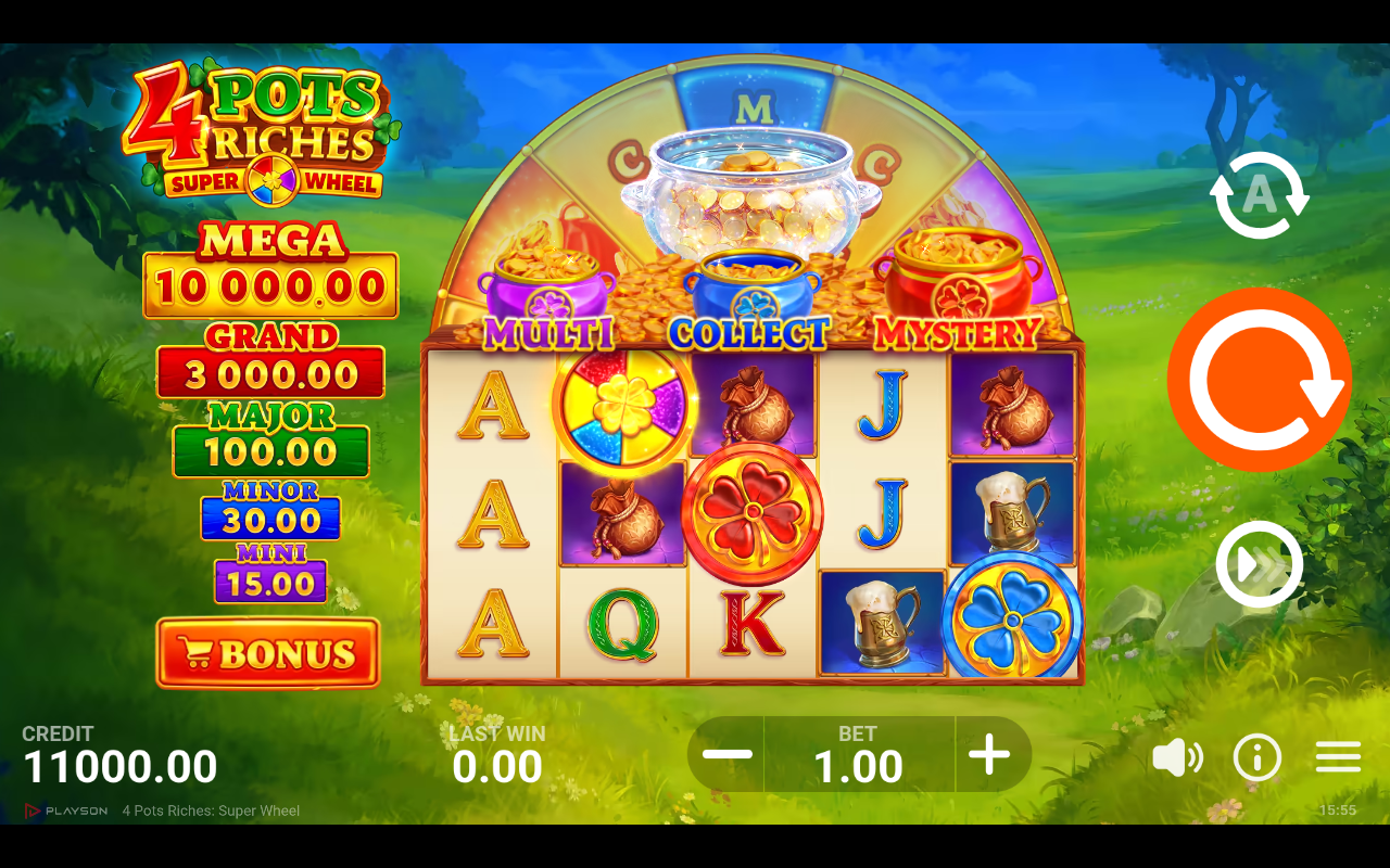 4 Pots Riches base game