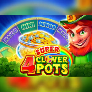 4 Super Clover Pots slot by 3 Oaks Gaming