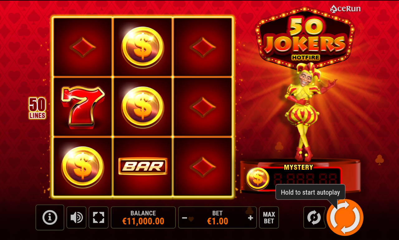 50 Jokers HOTFIRE base game