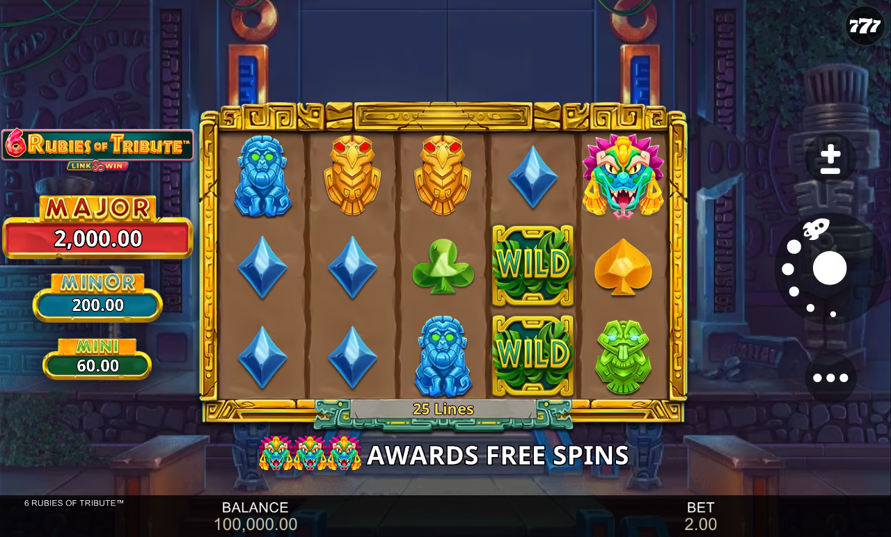 6 Rubies of Tribute base game