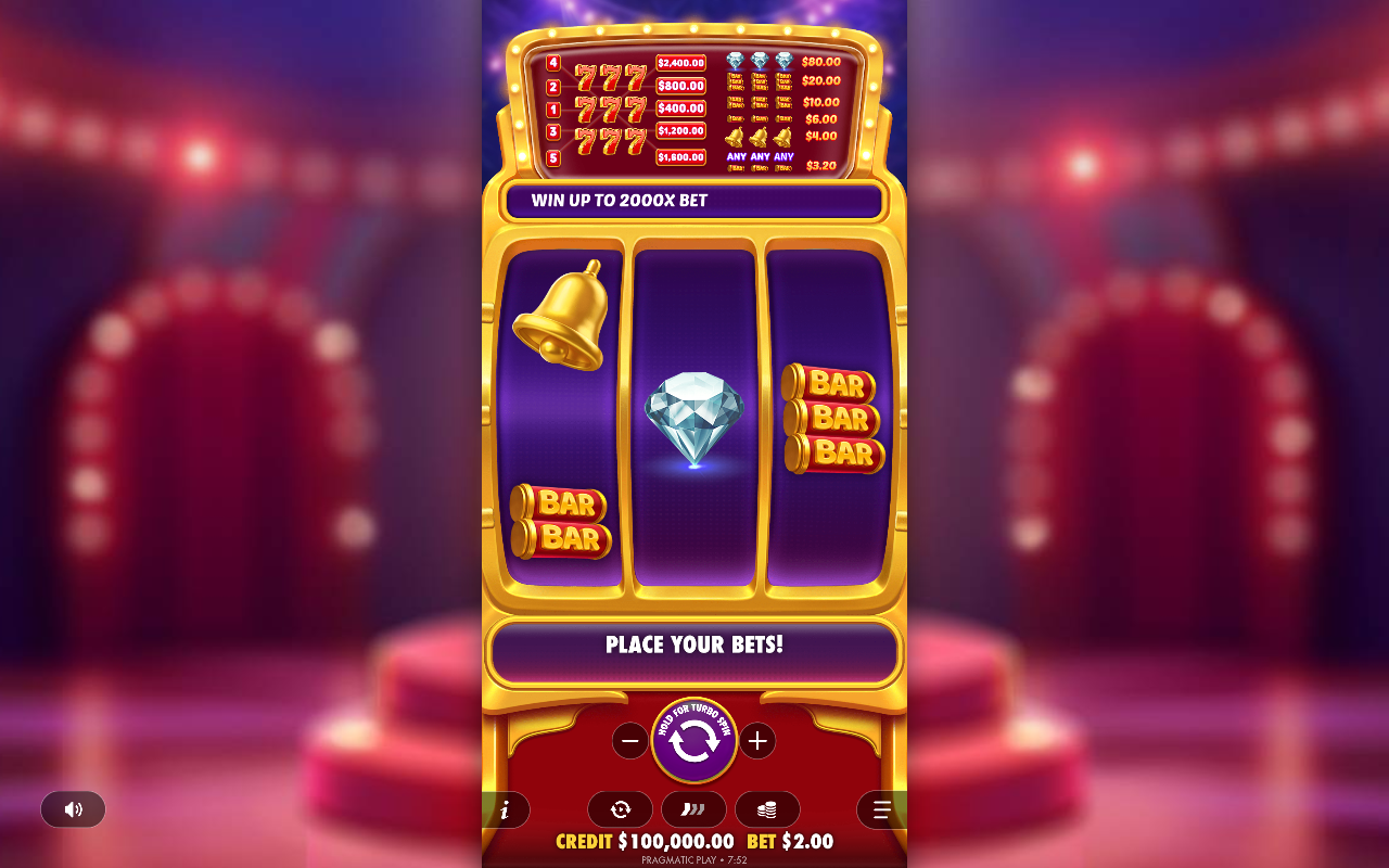 777 Rush gameplay