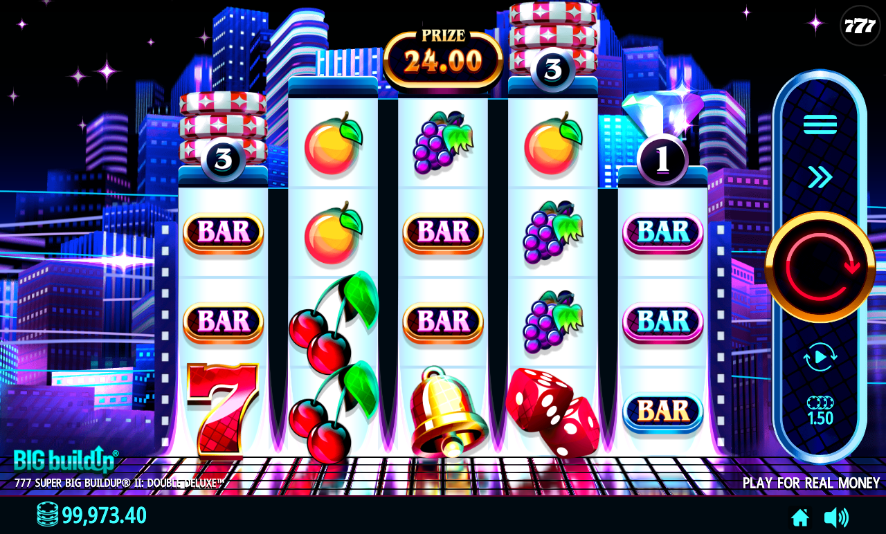 777 Super BIG BuildUp II Double Deluxe gameplay