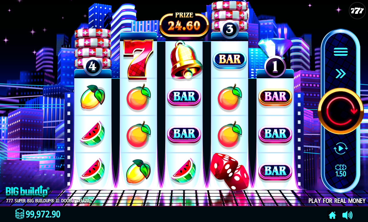 777 Super BIG BuildUp II Double Deluxe gameplay
