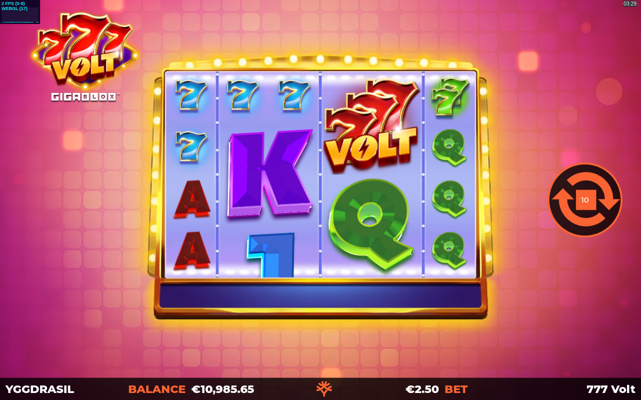 777 Volt GigaBlox gameplay