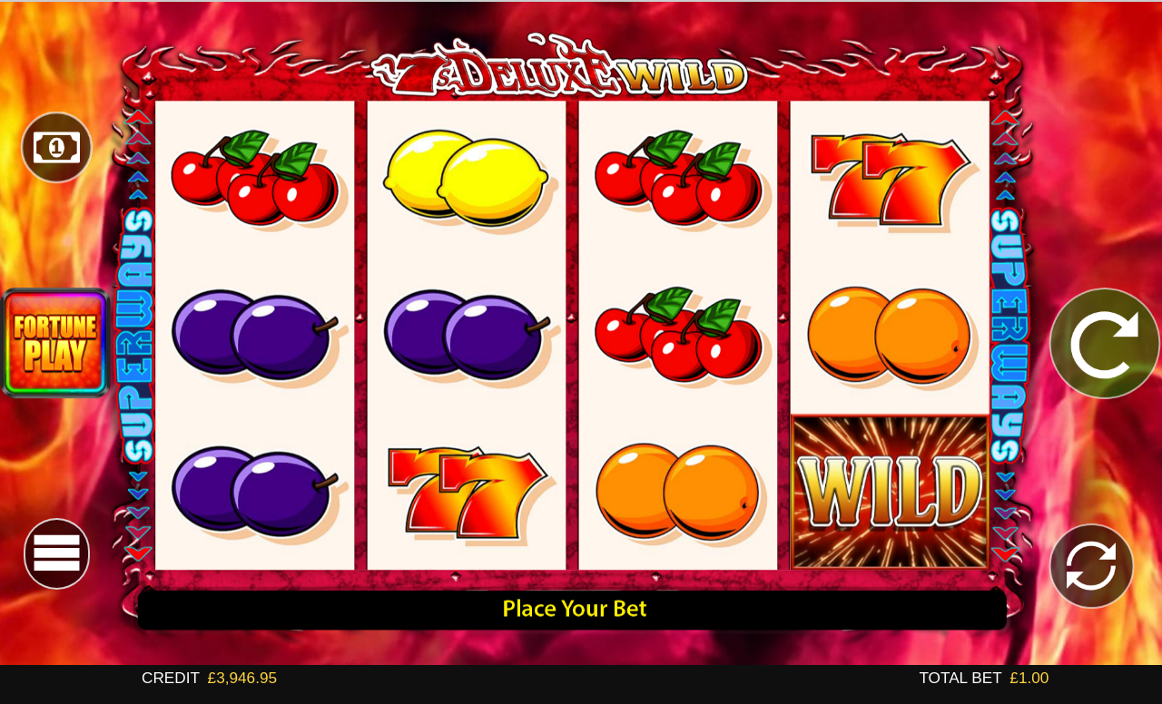7 S Deluxe Wild Fortune Play base game