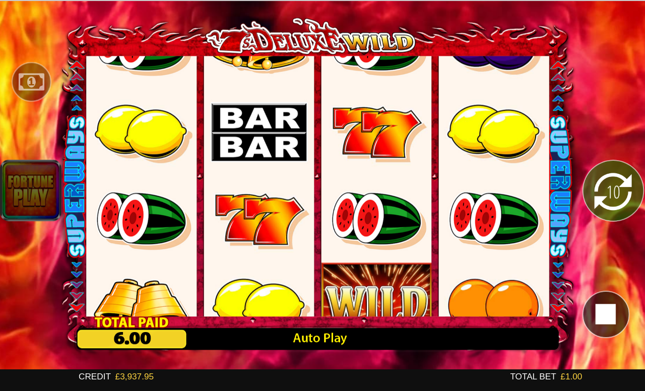 7 S Deluxe Wild Fortune Play gameplay