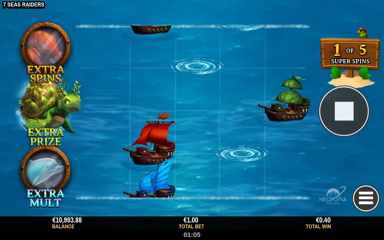 7 Seas Raiders gameplay