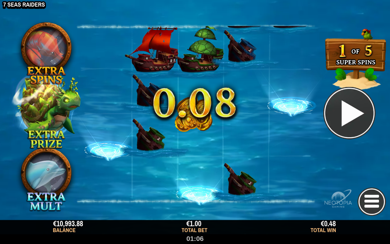 7 Seas Raiders gameplay