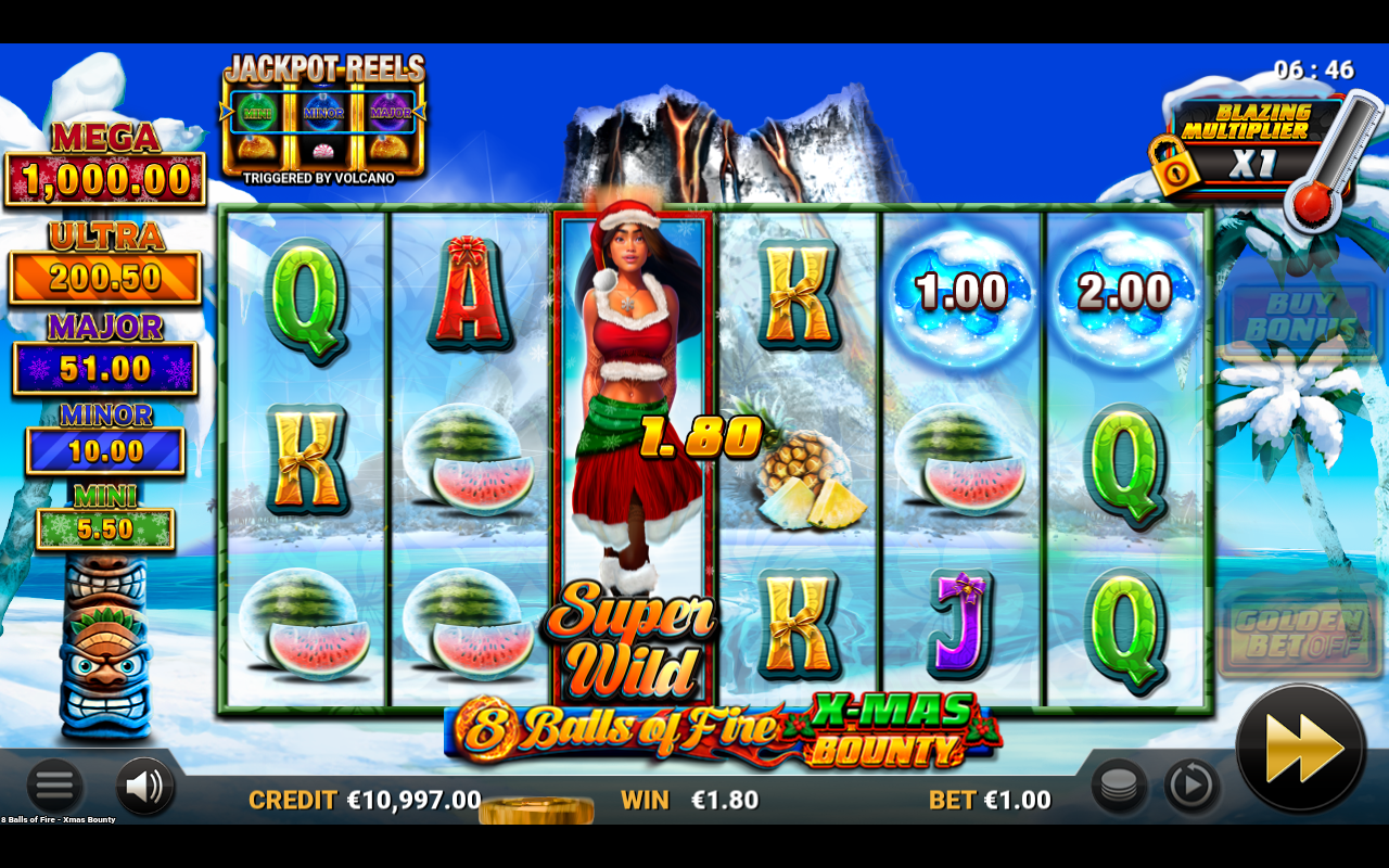 8 Balls of Fire: Xmas Bounty gameplay