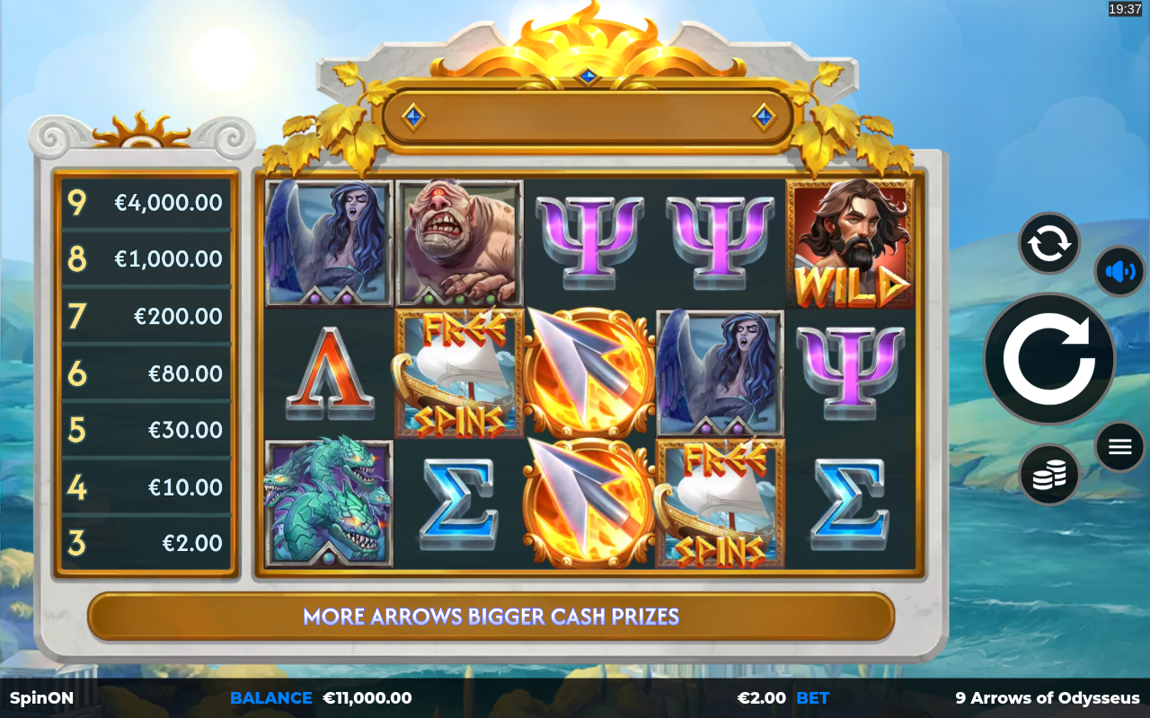 9 Arrows of Odysseus base game