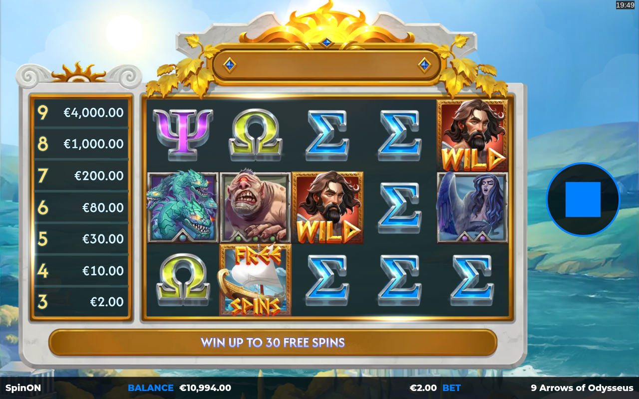 9 Arrows of Odysseus gameplay
