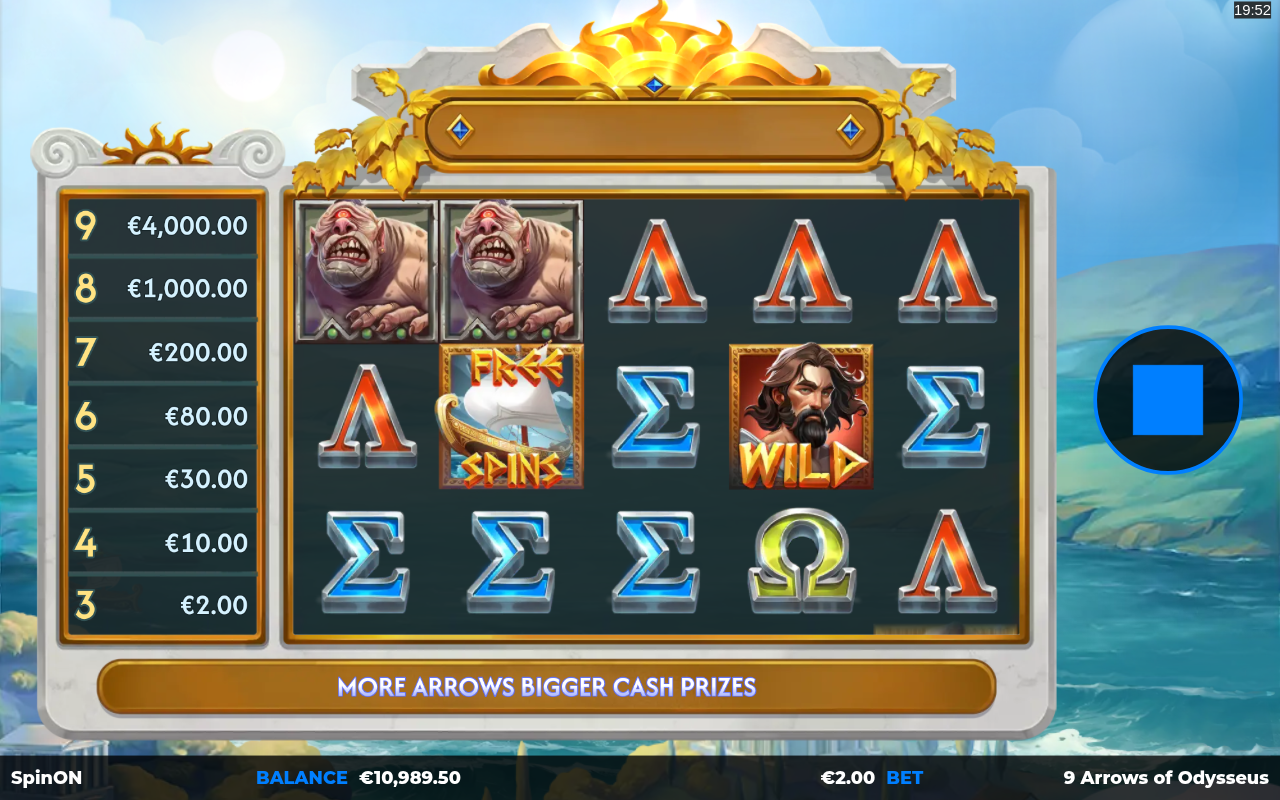 9 Arrows of Odysseus gameplay