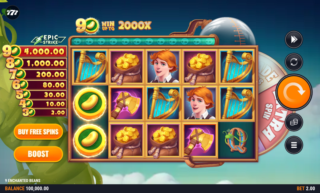 9 Enchanted Beans base game