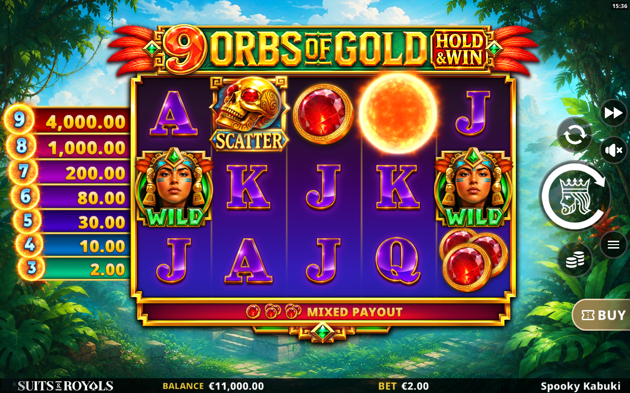 9 Orbs of Gold base game