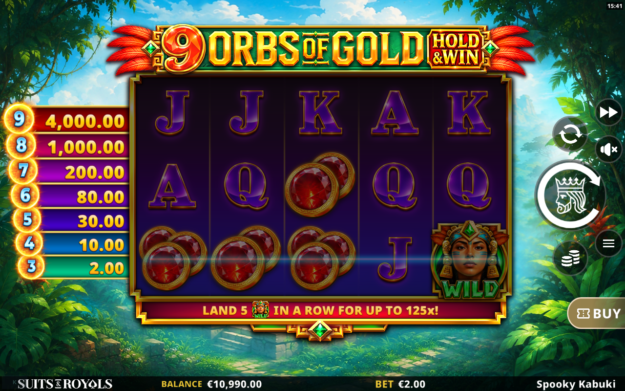 9 Orbs of Gold gameplay